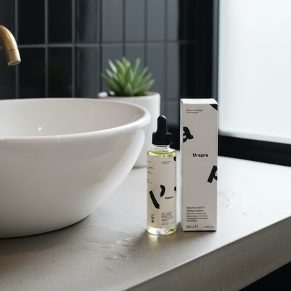 Urapra Glycolic Acid 7% Toning Solution Gentle Exfoliation & Radiant Glow, 100ml