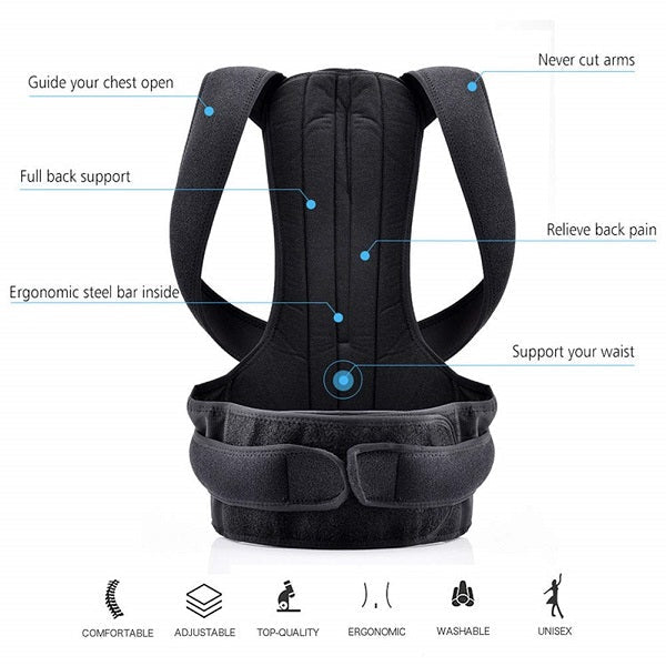 Adjustable Posture Back Belt
